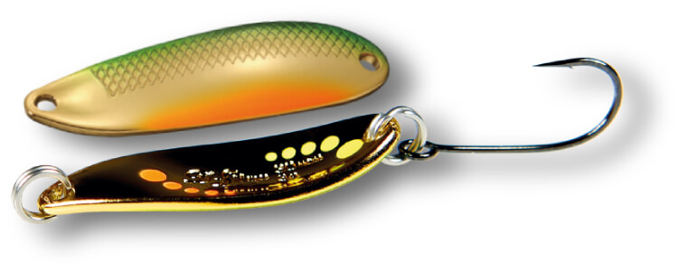 SMITH D-S Line 4g 36mm Trout Spoon – Native Trout Lure, Assorted Colors (Japan)