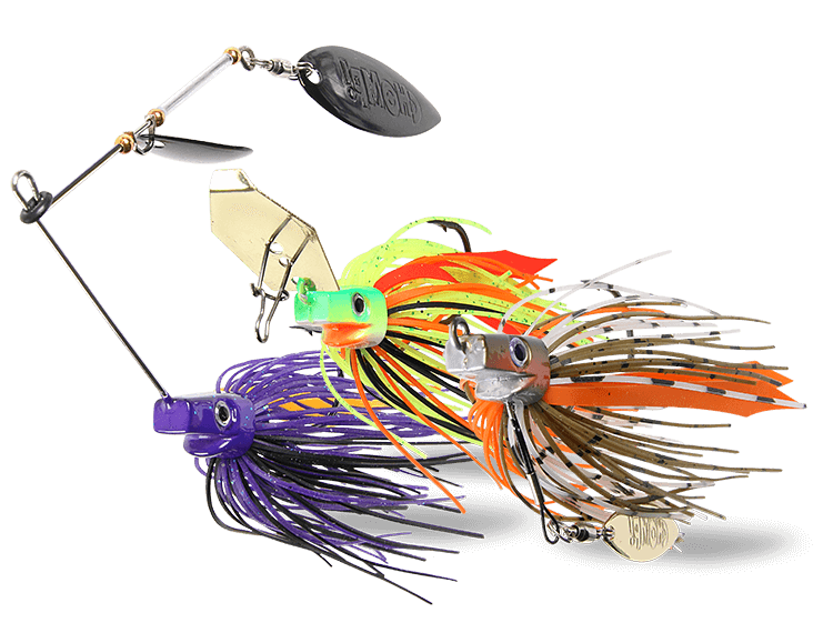 Lot De 10 Leurres Spinner Bait Pour Brochet, Perche, Truite - Pêche En Eau Douce Et Eau Salée - Finition Or/Argent